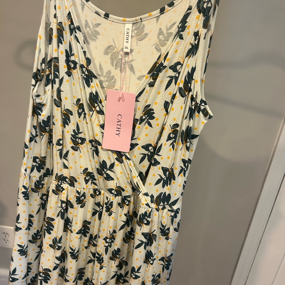 Floral Sleeveless Dress